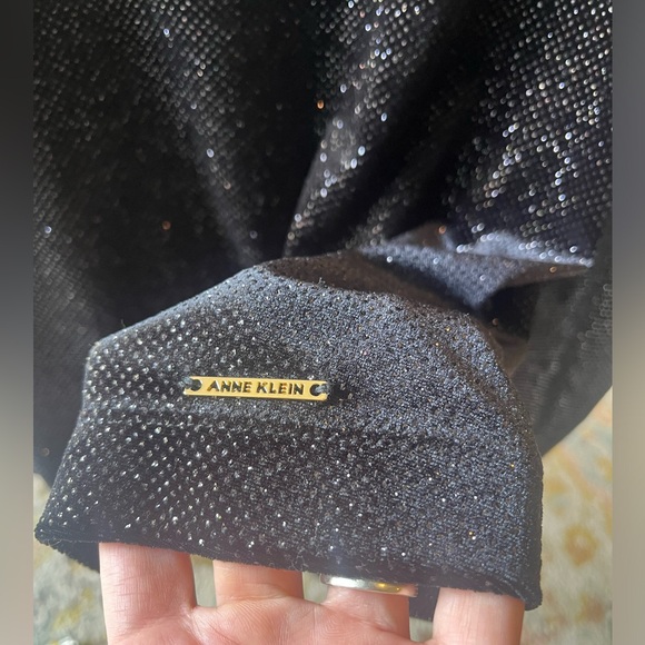 Anne Klein Glitter black size small - Picture 4 of 6